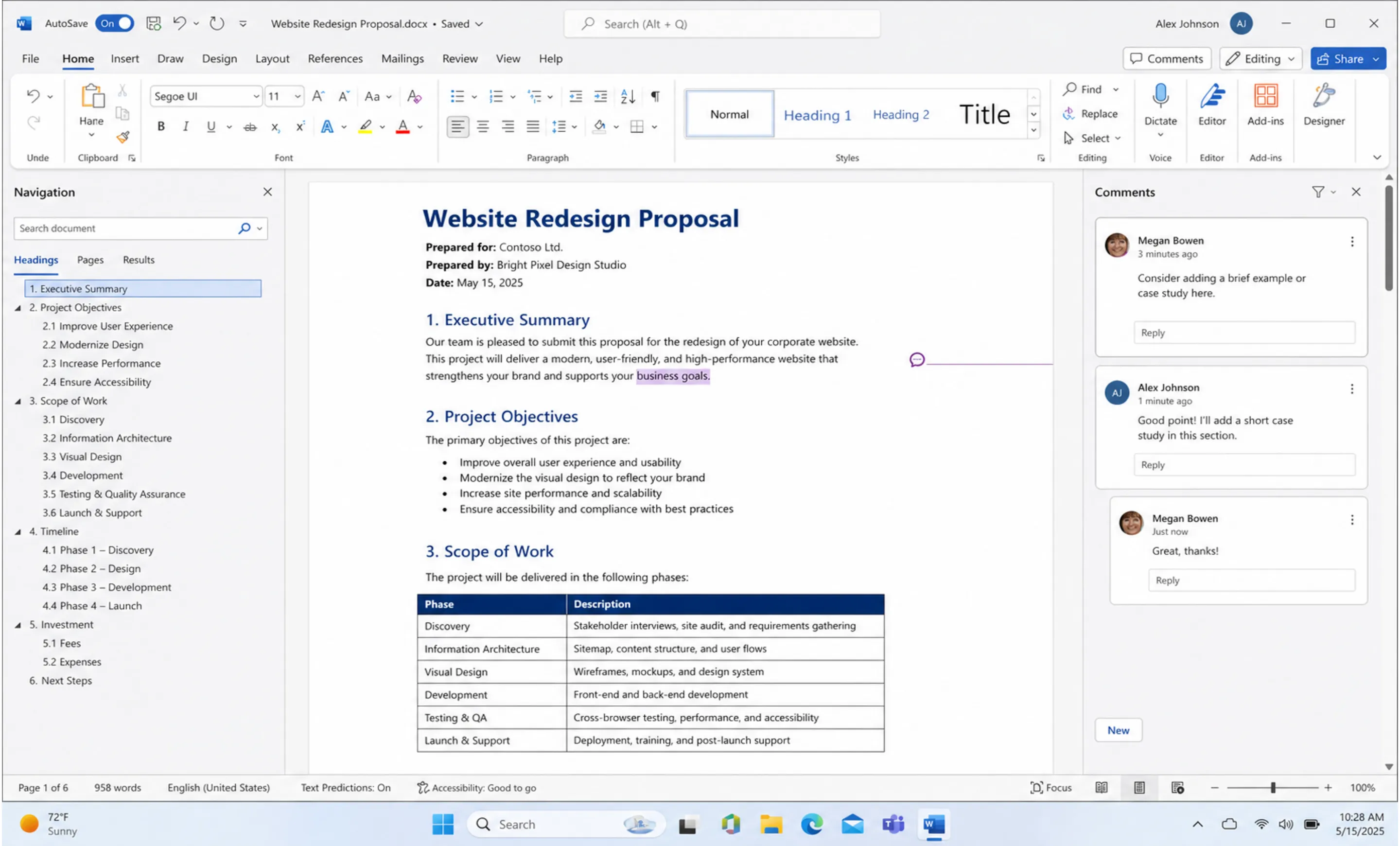 Microsoft Word 2025